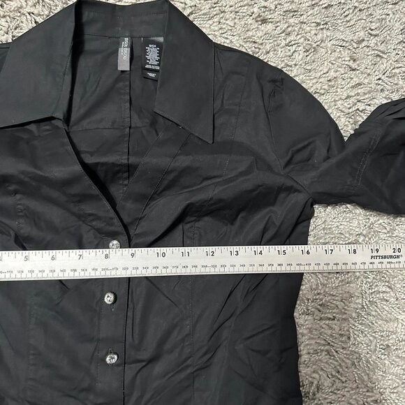 2000s NWT Bisou Bisou Flare Sleeve Body Suit Size Small - Picture 5 of 8